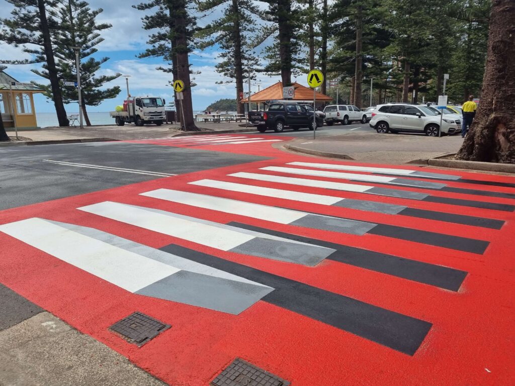 The 3D Crossings Just Came to NSW: a new norm or a waste of taxpayers’ money? Manly Crossing